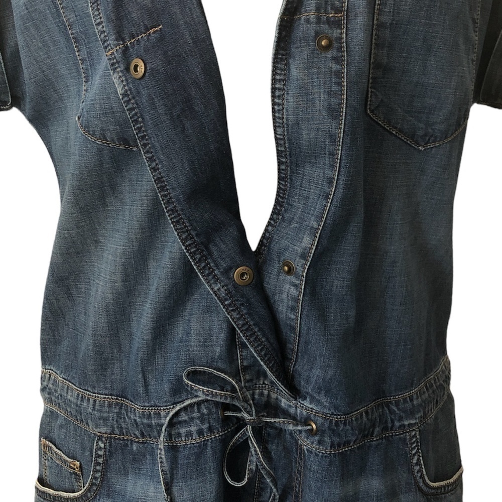 Sanctuary Clothing Romper Women's Size XL Blue Scout Desert Escape NWT Anthro - Picture 11 of 13